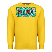 Lemon Turquoise and Daisy Mama Premium Sweatshirt - RanaPortraitStore