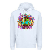 White field day let the games begin Premium Hoodie - AdoDesignShop