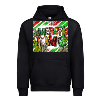 Black merry texmas  christmas Urban Hoodie - AdoDesignShop