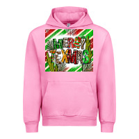 Fuchsia Pink merry texmas  christmas Urban Hoodie - AdoDesignShop