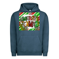 Pigment Midnight Navy merry texmas  christmas Urban Hoodie - AdoDesignShop