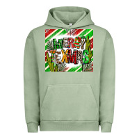 Pigment Oil Green merry texmas  christmas Urban Hoodie - AdoDesignShop