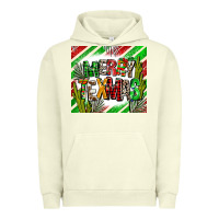 Pigment Pistachio merry texmas  christmas Urban Hoodie - AdoDesignShop