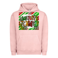 Pigment Salmon merry texmas  christmas Urban Hoodie - AdoDesignShop