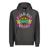Charcoal Heather field day let the games begin Premium Hoodie - AdoDesignShop