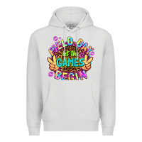Dove Grey field day let the games begin Premium Hoodie - AdoDesignShop