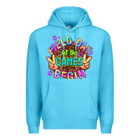 Ocean Blue field day let the games begin Premium Hoodie - AdoDesignShop