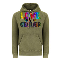 Vintage Olive love has no gender Vintage Hoodie - AdoDesignShop