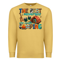 Antique Gold the best memories are made camping Premium Sweatshirt - texasbilliewilder