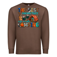 Chestnut the best memories are made camping Premium Sweatshirt - texasbilliewilder