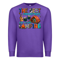 The Best Memories Are Made Camping Premium Sweatshirt | Teevron