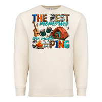 Sandshell the best memories are made camping Premium Sweatshirt - texasbilliewilder