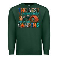 Sports Green the best memories are made camping Premium Sweatshirt - texasbilliewilder