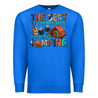 True Royal the best memories are made camping Premium Sweatshirt - texasbilliewilder