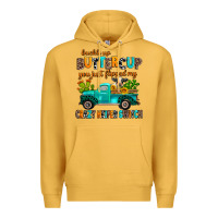 Mustard buckle up buttercup you just flipped my crazy heif Premium Hoodie - AdoDesignShop