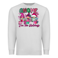 Dove Grey gnome for the holidays Premium Sweatshirt - Zillion Design Studio