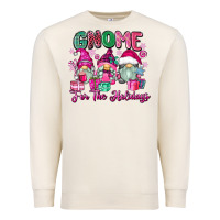 Sandshell gnome for the holidays Premium Sweatshirt - Zillion Design Studio