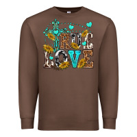 Chestnut true love Premium Sweatshirt - texasbilliewilder