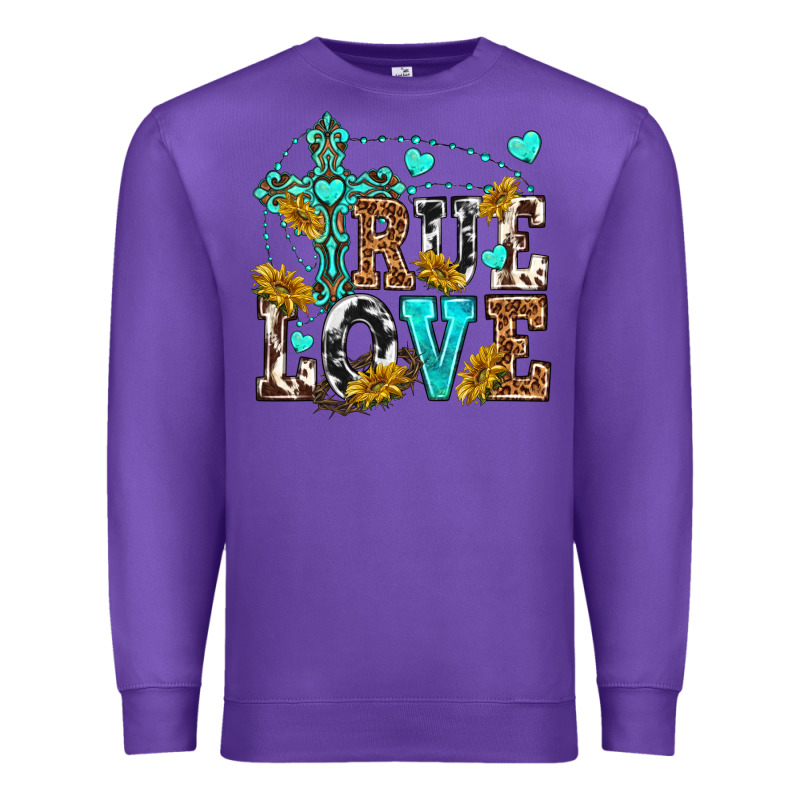 True Love Premium Sweatshirt by texasbilliewilder | Teevron