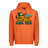 Carrot a little dirt never hurt Premium Hoodie - AdoDesignShop