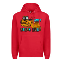 Red a little dirt never hurt Premium Hoodie - AdoDesignShop