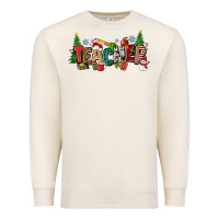Sandshell Christmas teacher Premium Sweatshirt - Zillion Design Studio