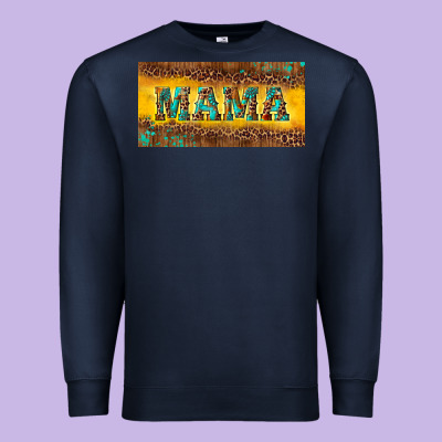 Premium Sweatshirt Mama with gemstone
