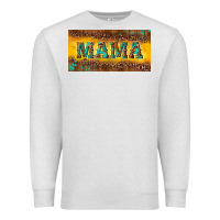Oatmeal Heather Mama with gemstone Premium Sweatshirt - RanaPortraitStore
