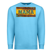Ocean Blue Mama with gemstone Premium Sweatshirt - RanaPortraitStore