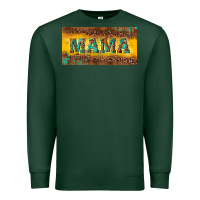 Sports Green Mama with gemstone Premium Sweatshirt - RanaPortraitStore