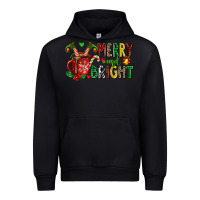 Black merry and bright Urban Hoodie - AdoDesignShop