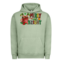 Pigment Oil Green merry and bright Urban Hoodie - AdoDesignShop