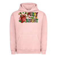 Pigment Salmon merry and bright Urban Hoodie - AdoDesignShop