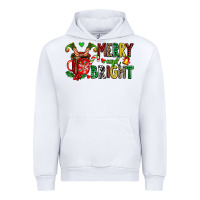 White merry and bright Urban Hoodie - AdoDesignShop