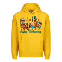 Lemon happy thanksgiving coffee Premium Hoodie - JahusDesignShop