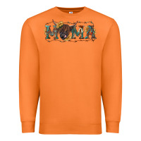 Carrot Mama with highland cow Premium Sweatshirt - RanaPortraitStore