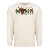 Sandshell Mama with highland cow Premium Sweatshirt - RanaPortraitStore