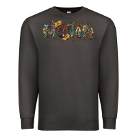 Smoke Mama with highland cow Premium Sweatshirt - RanaPortraitStore