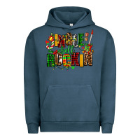 Pigment Midnight Navy jingle bell rockin Urban Hoodie - AdoDesignShop