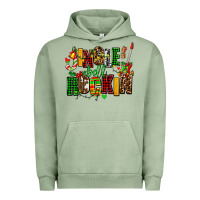 Pigment Oil Green jingle bell rockin Urban Hoodie - AdoDesignShop