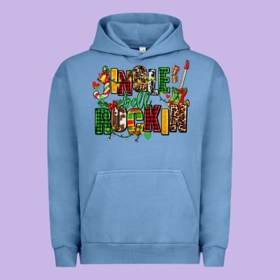Jingle Bell Rockin Urban Hoodie Designed By Adodesignshop
