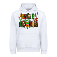 White jingle bell rockin Urban Hoodie - AdoDesignShop