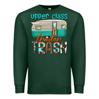 Sports Green upper class trailer trash Premium Sweatshirt - texasbilliewilder