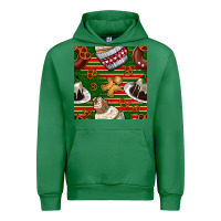 Emerald christmas cake seamless pattern Urban Hoodie - BundleAndBundleShop