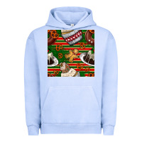 Pigment Grape Ice christmas cake seamless pattern Urban Hoodie - BundleAndBundleShop