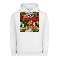 Pigment Lunar Rock christmas cake seamless pattern Urban Hoodie - BundleAndBundleShop