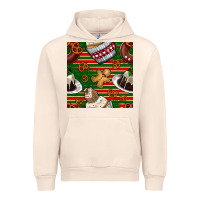 Sandshell christmas cake seamless pattern Urban Hoodie - BundleAndBundleShop
