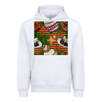 White christmas cake seamless pattern Urban Hoodie - BundleAndBundleShop