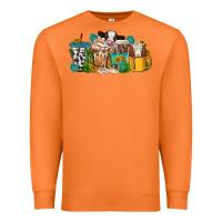 Carrot western cow coffee cup Premium Sweatshirt - texasbilliewilder