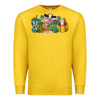 Lemon western cow coffee cup Premium Sweatshirt - texasbilliewilder